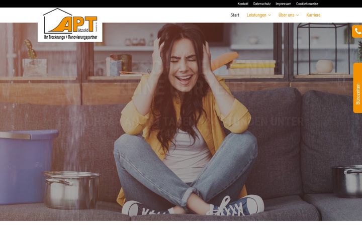 Screenshot του apt-trocknungspartner.de