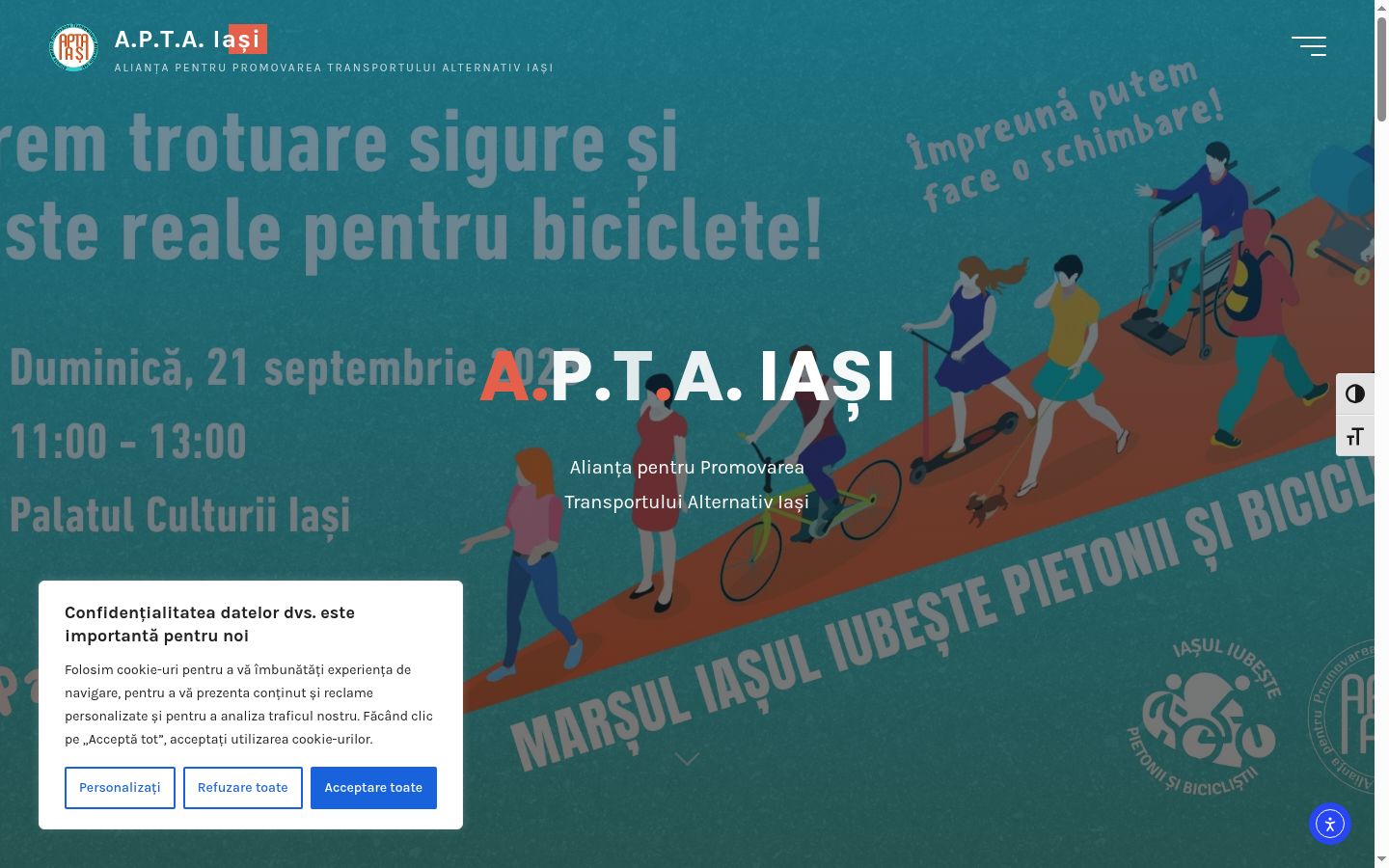 Screenshot tal-banner tal-kunsens muri qabel kwalunkwe interazzjoni