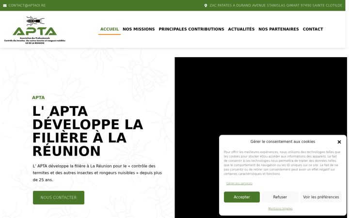 Screenshot ta' aptaoi.re