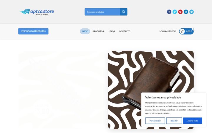Zrzut ekranu aptcastore.pt