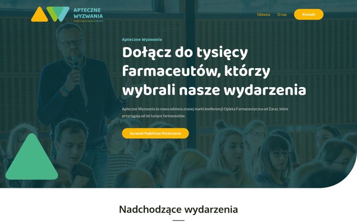 Snímek obrazovky aptecznewyzwania.pl