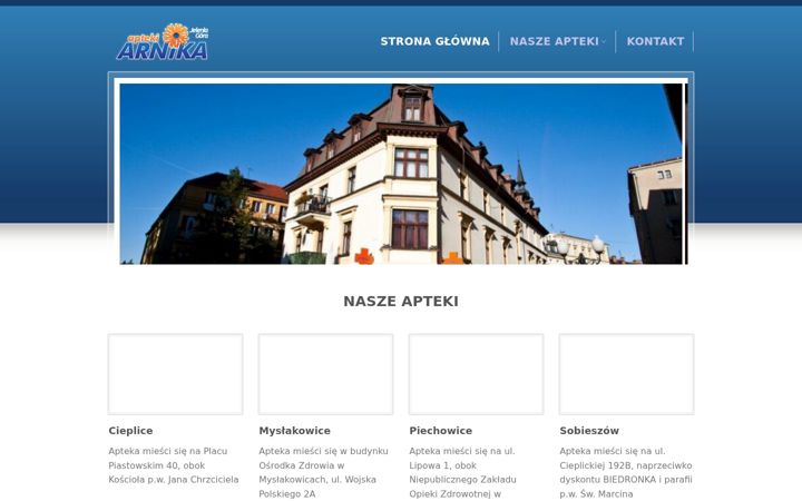 Screenshot of aptekajg.pl