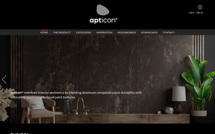Snimka zaslona za apticon.eu