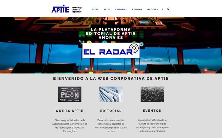 Screenshot of aptie.es