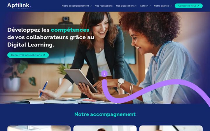 Screenshot of aptilink.com