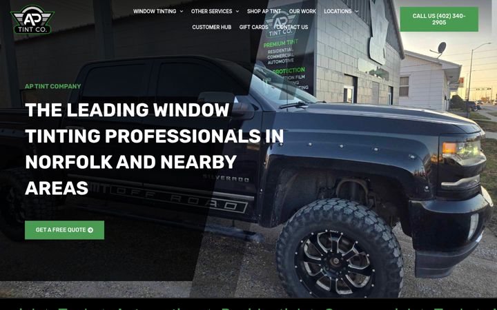 Screenshot of aptintco.com