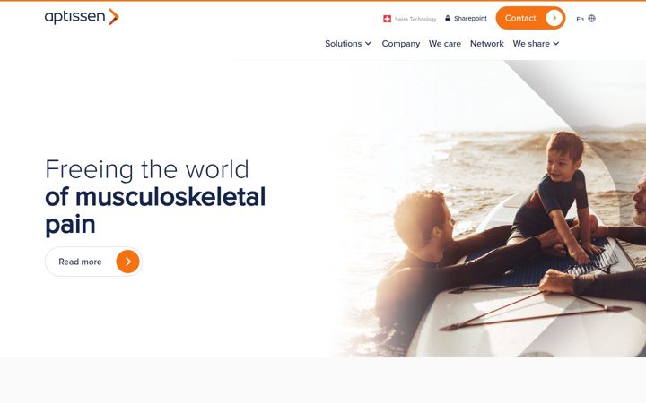 Screenshot di aptissen.com