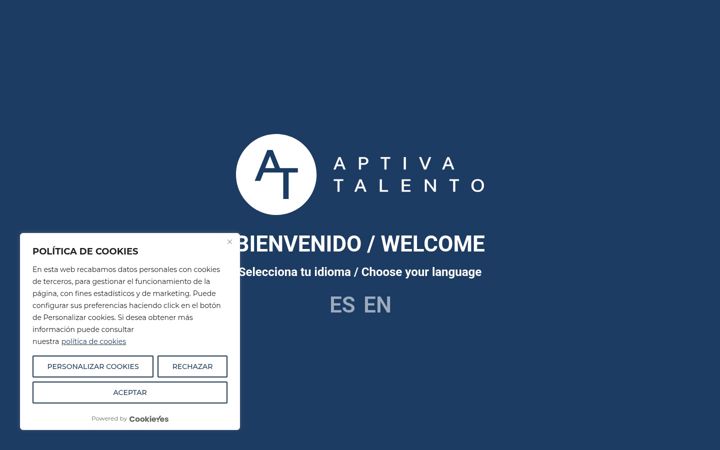 Screenshot di aptivatalento.com