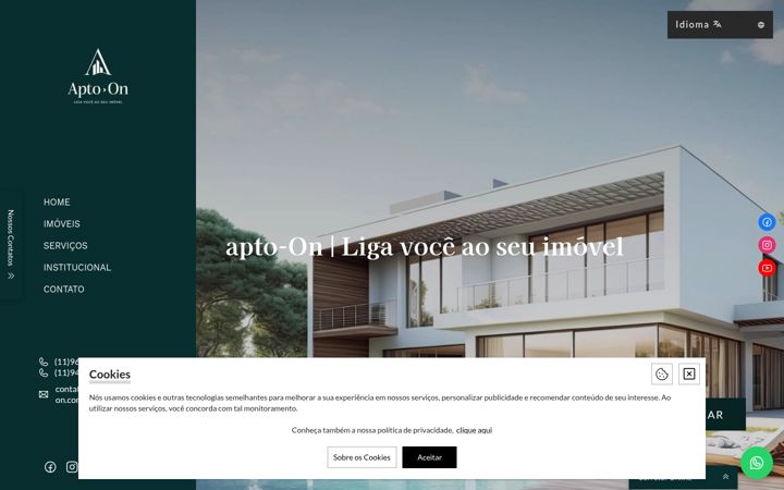 Snímek obrazovky apto-on.com.br