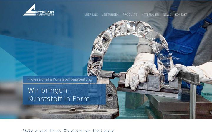 Screenshot of aptoplast.com