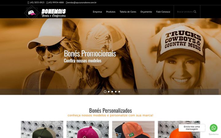 Screenshot ta' apucaranabone.com.br
