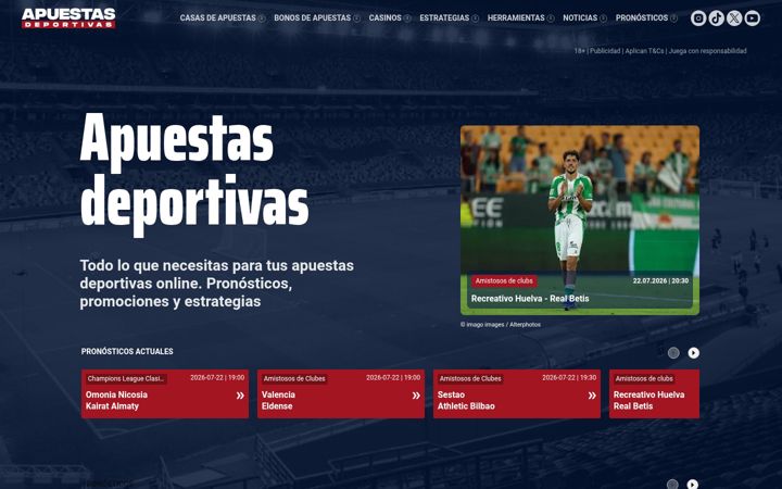 Skärmbild av apuestas-deportivas.es
