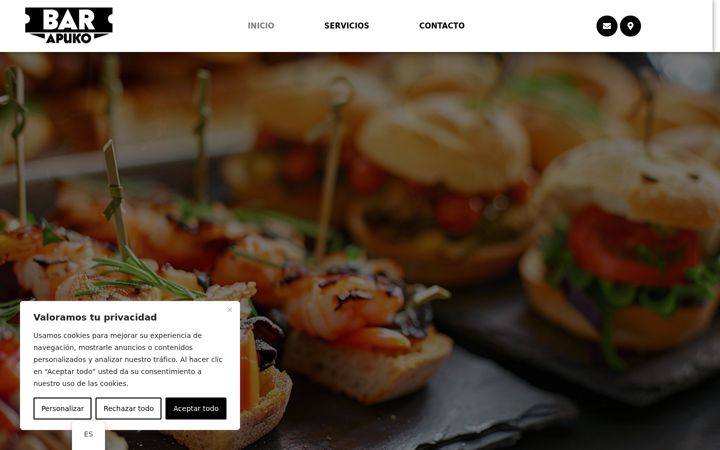 Screenshot of apukoberria.com