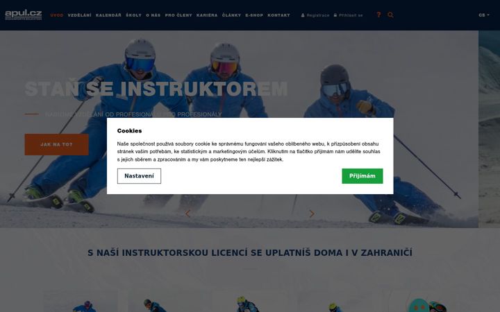 Screenshot of apul.cz