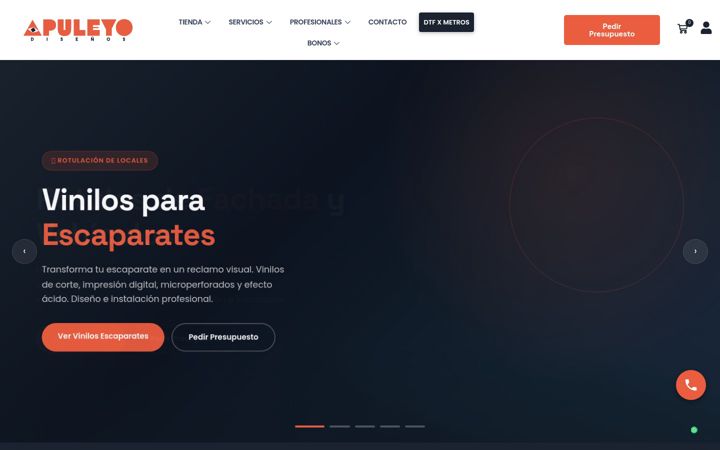 Snímek obrazovky apuleyodisenos.com