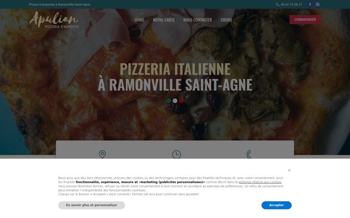 Snímek obrazovky apulian.fr