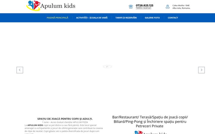 Screenshot of apulumkids.ro