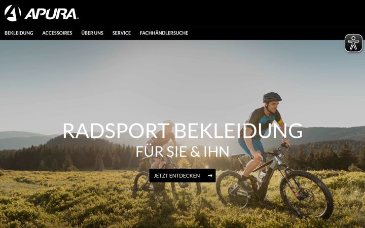 Screenshot of apura.eu