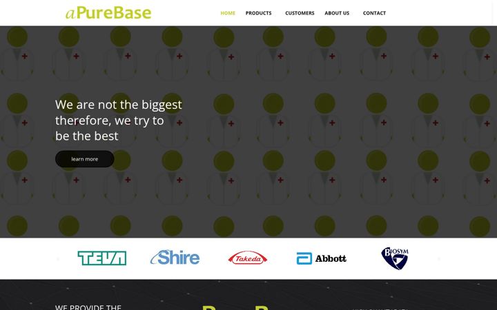 Ekrano kopija apurebase.com