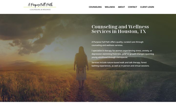Zrzut ekranu apurposefullpath.com