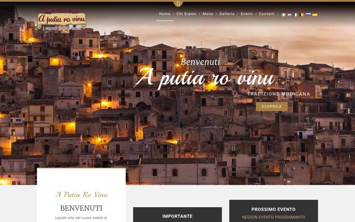 Screenshot of aputiarovinu.it
