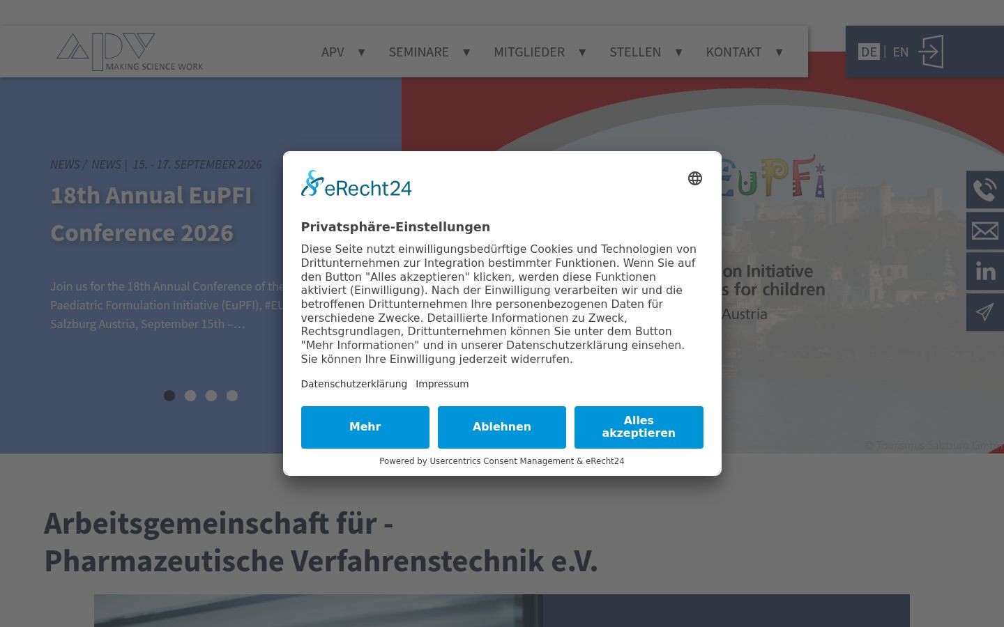 Sutikimo reklamjuostės, rodytos prieš bet kokią sąveiką, ekrano kopija