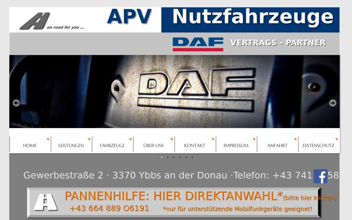 Ekrano kopija apv-nutzfahrzeuge.at