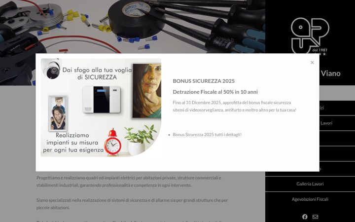 Screenshot of apvceriale.it