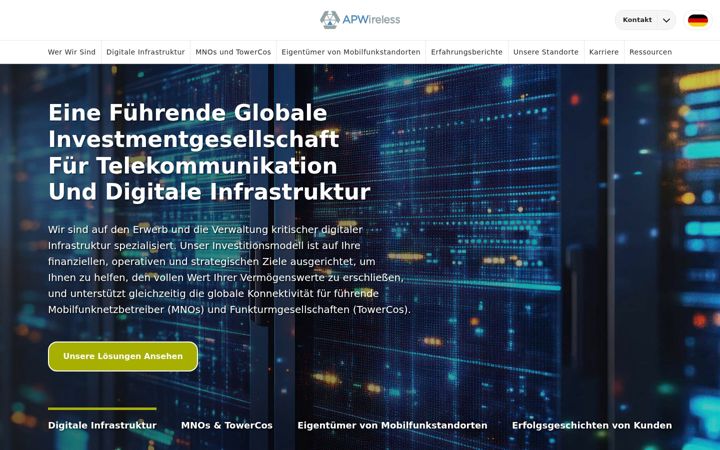 Screenshot ta' apwireless.de