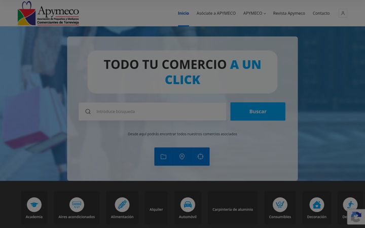Screenshot of apymeco.info