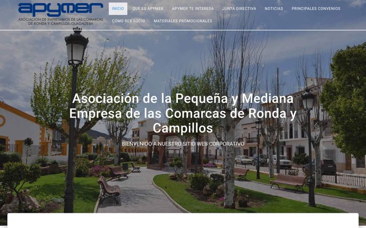 Screenshot of apymer.org