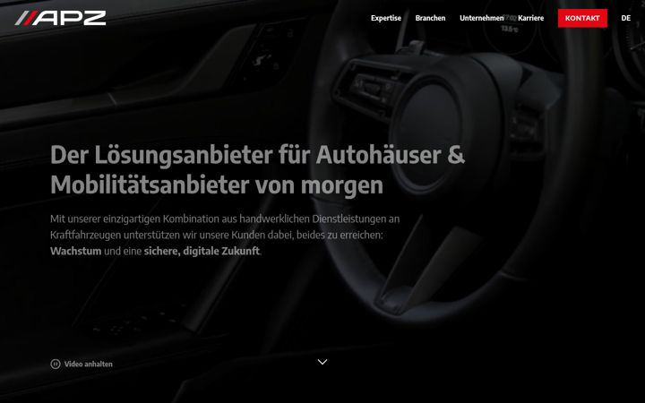Snímek obrazovky apz-austria.at