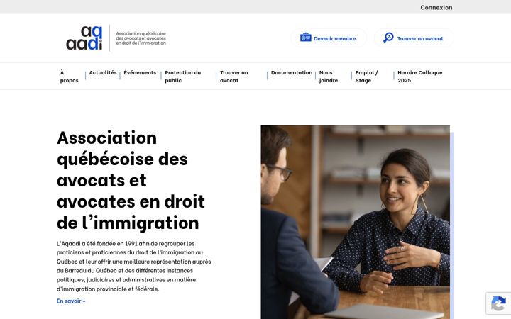 Screenshot of aqaadi.com