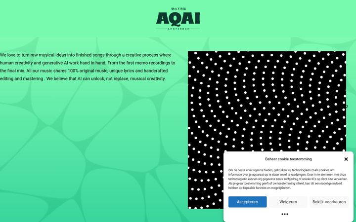 Screenshot ta' aqai.nl