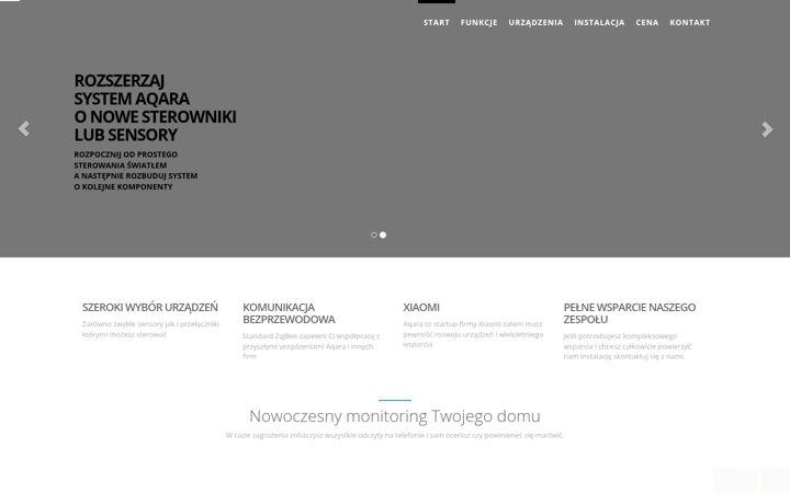 Screenshot of aqara.eu
