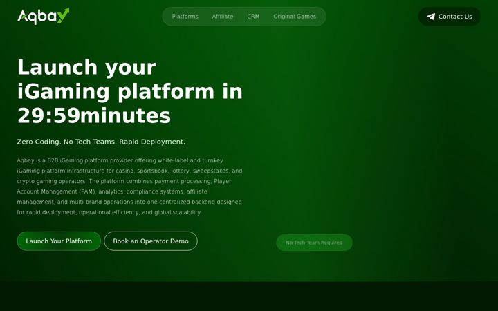 Screenshot of aqbay.com