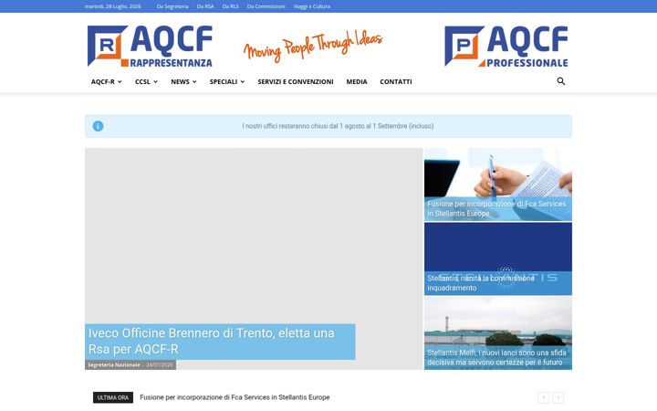 Posnetek zaslona aqcf.it