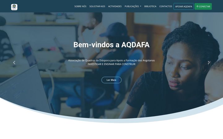 Screenshot of aqdafa.com