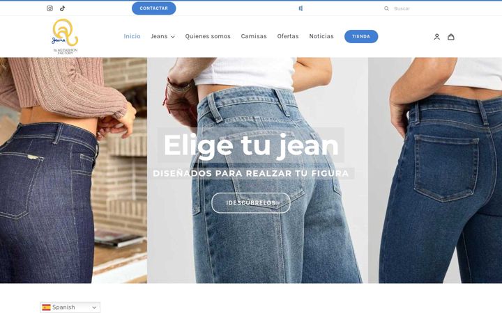 Screenshot του aqfashion.es