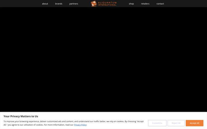 Screenshot of aqi-intl.com