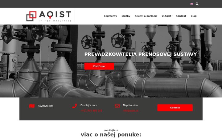 Screenshot of aqist.com