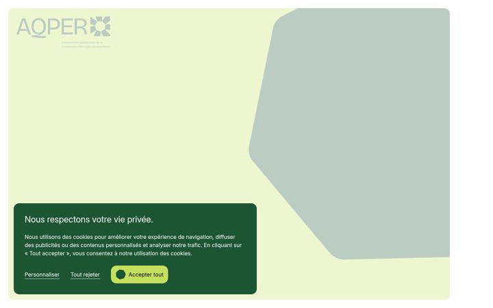 Screenshot of aqper.com