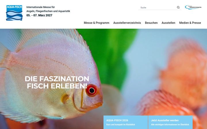 Screenshot of aqua-fisch.de