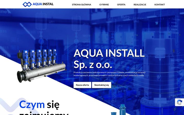 Screenshot του aqua-instal.eu