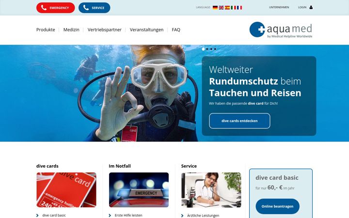 Screenshot of aqua-med.eu