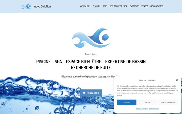 Screenshot of aqua-solution.fr