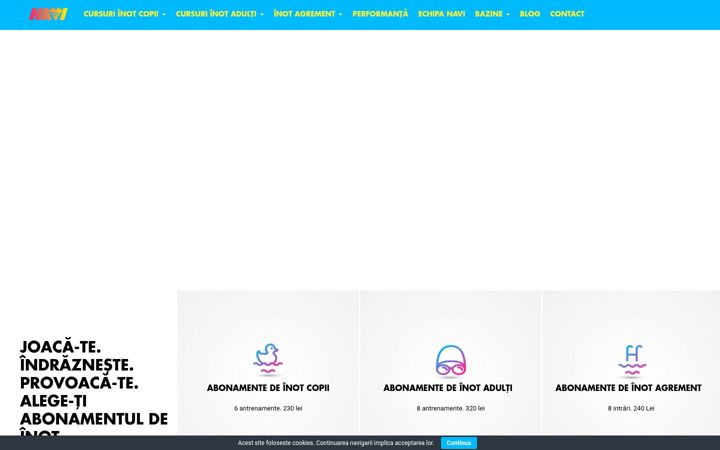 Screenshot of aqua-team.ro