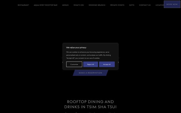 Screenshot of aqua.com.hk