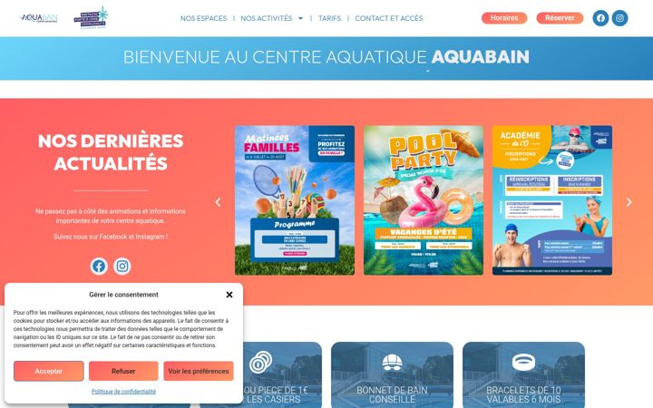 Skærmbillede af aquabain.bzh
