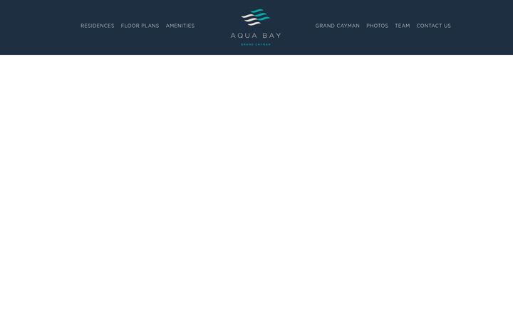Screenshot von aquabaycayman.com